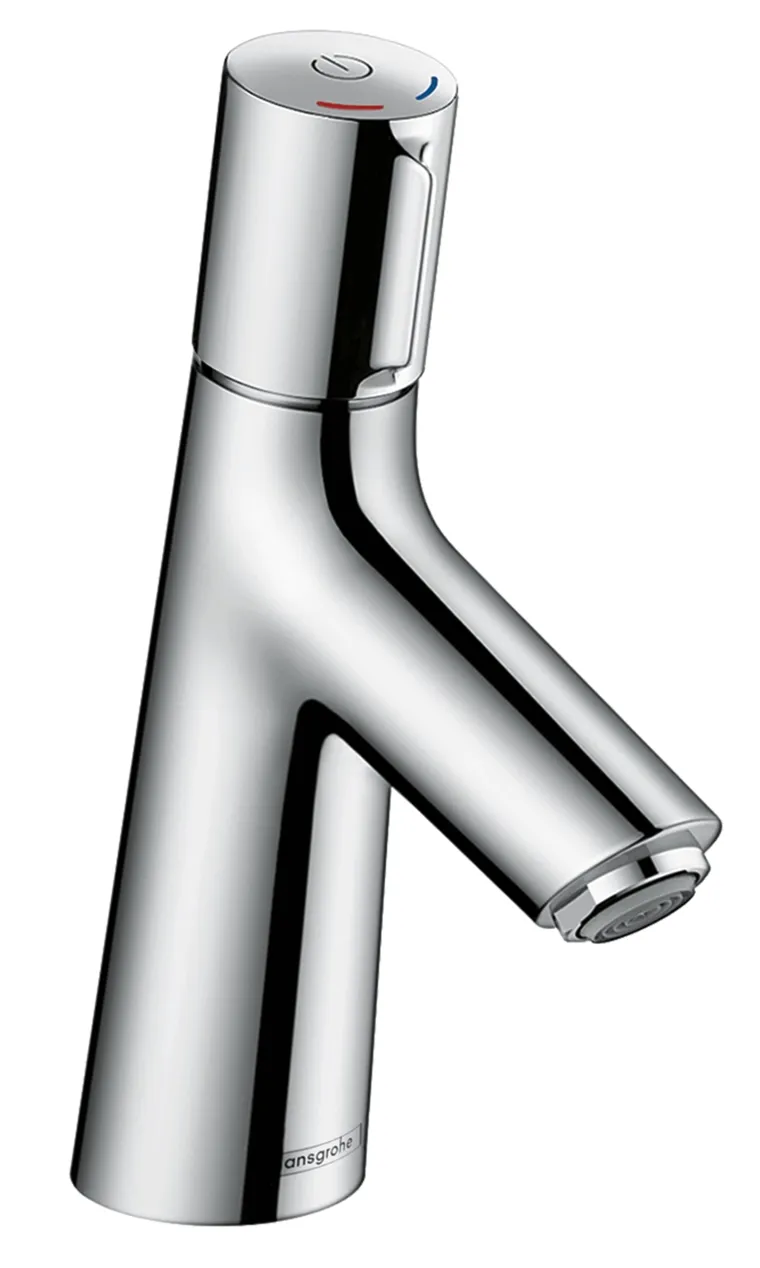 Mitigeur de lavabo Hansgrohe Talis Select S 80 en laiton chromé avec tirette et vidage
