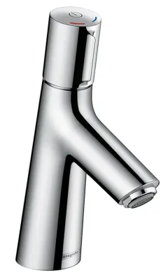 Mitigeur de lavabo Hansgrohe Talis Select S 80 en laiton chromé avec tirette et vidage