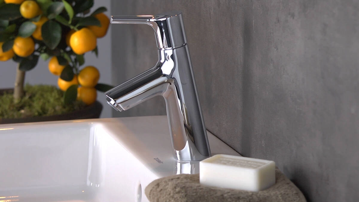 Mitigeur de lavabo Hansgrohe Talis S 80 avec tirette et vidage - vue 3