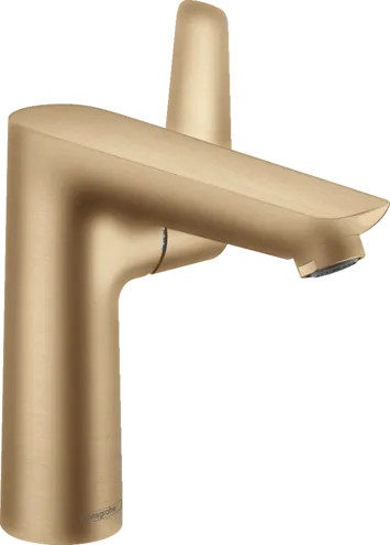 Mitigeur de lavabo Hansgrohe Talis E 150 avec tirette et vidage en bronze brossé