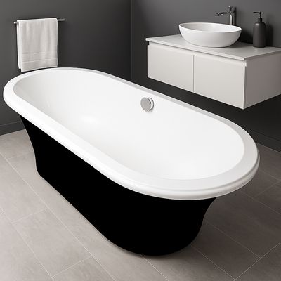 Baignoire Dolce bicolore 177 x 82 cm