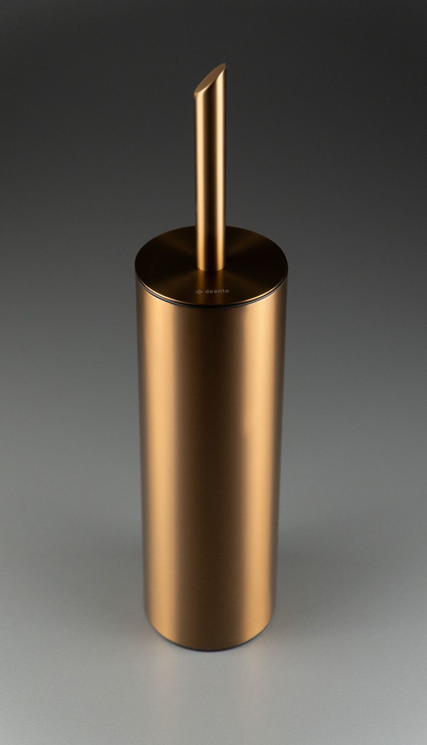 Porte-balai à poser Deante Silia en PVD bronze brossé