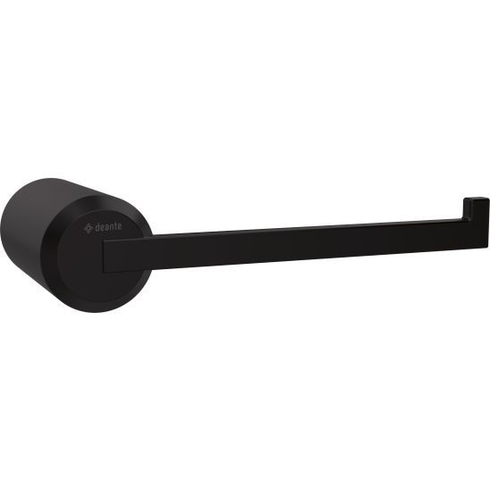 Mat Black Deante Arnika Toilet Roll Holder