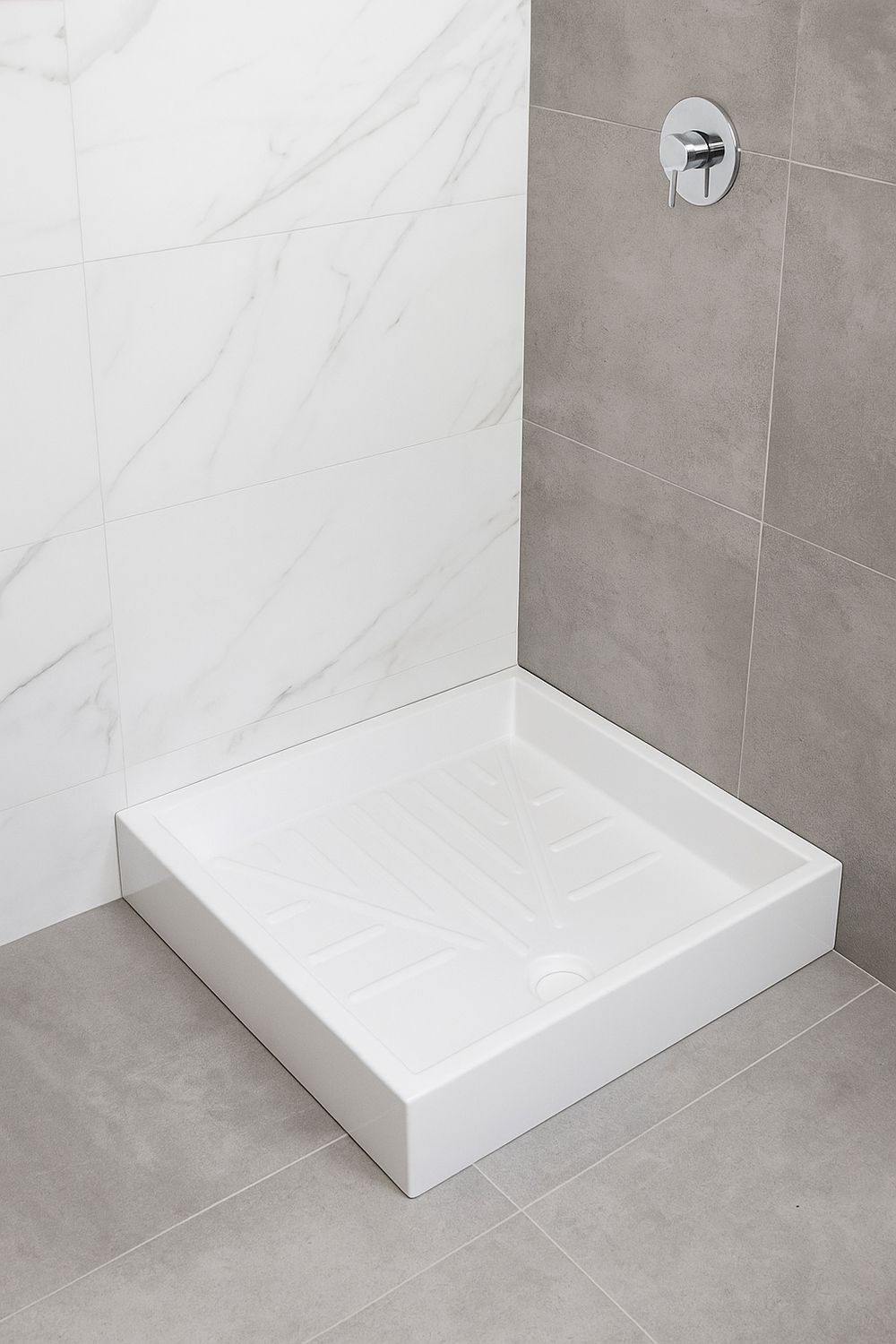 Receveur Fidji 70 x 70 cm ou 80 x 80 cm sans vidage
