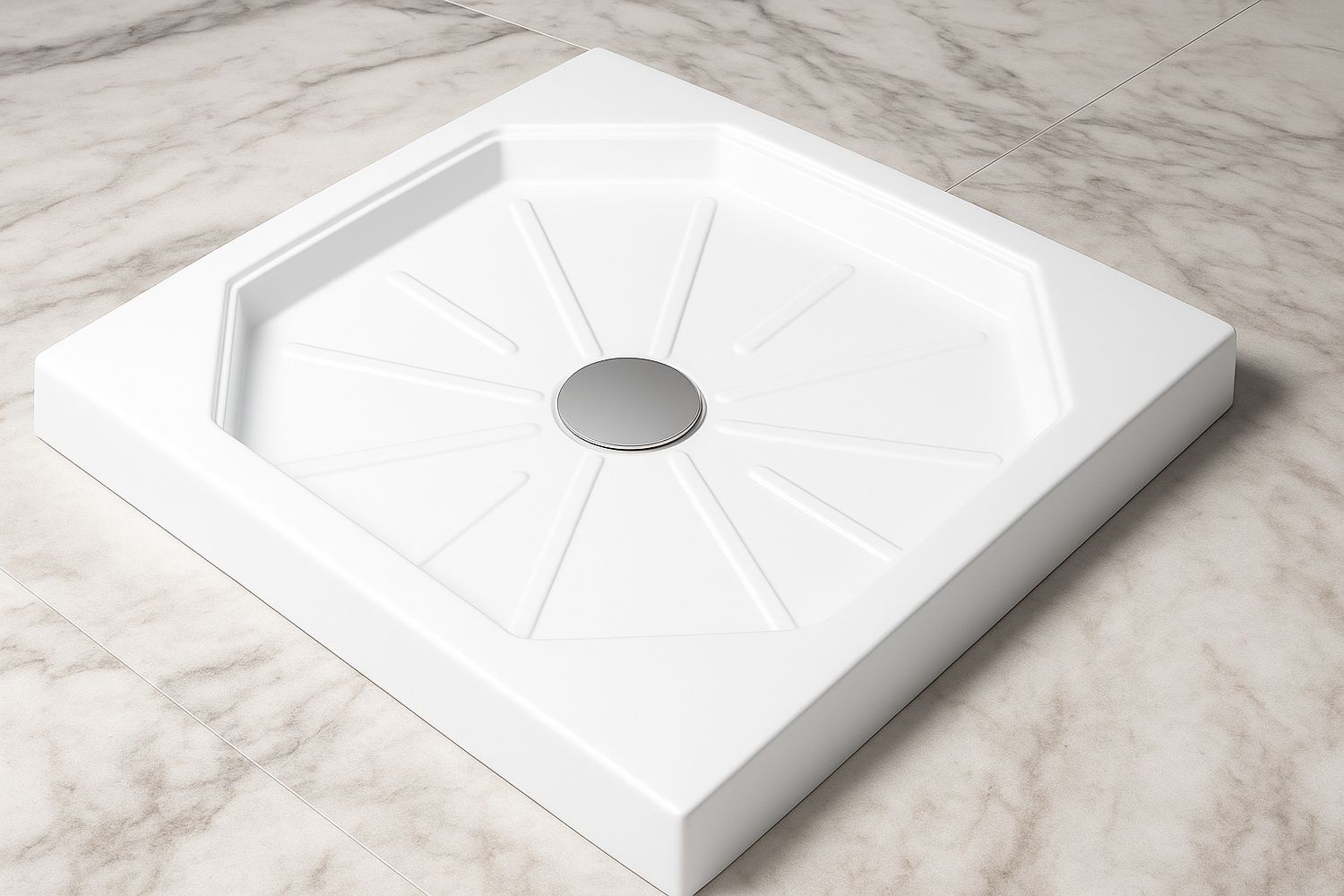 Shower Tray Sunset 70 x 70 cm or 80 x 80 cm without drainage