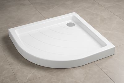 Java 90 x 90 cm Corner Shower Tray without Waste