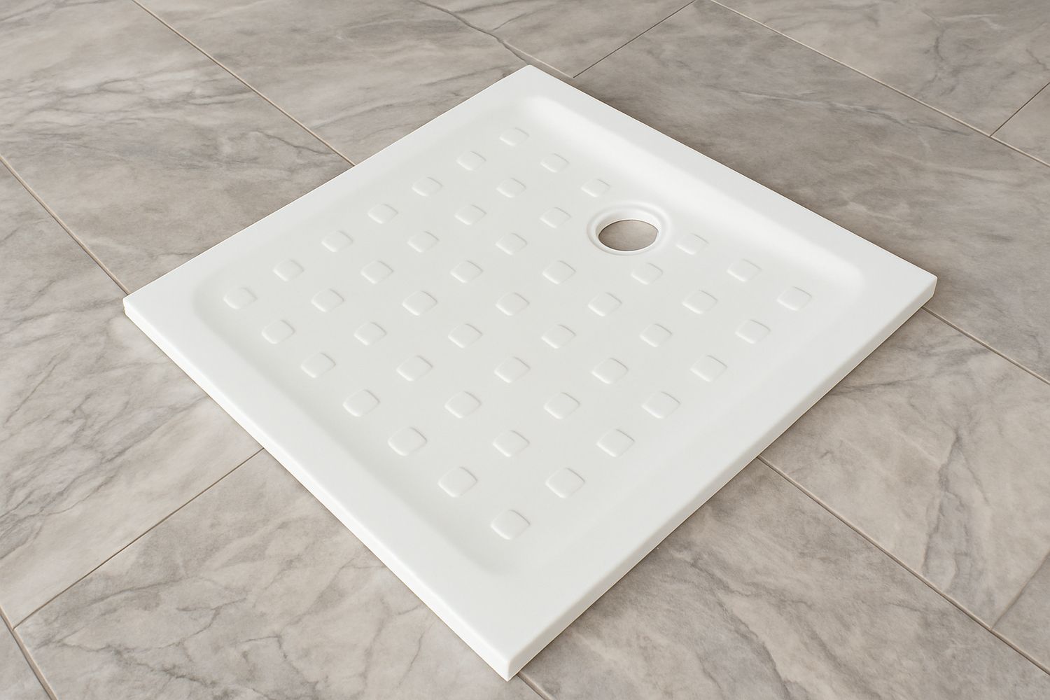 Receveur Tahos 80 x 80 cm sans vidage