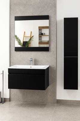 Bathroom Cabinet with One Drawer for Geberit Selnova Square Sink 100 cm (without Basin)
