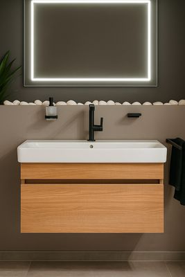 Geberit Smyle 90 cm Bathroom Vanity with One Drawer (without Basin)
