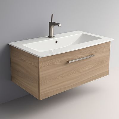 Bathroom Furniture Lido 92 cm with One Drawer (Without Basin)