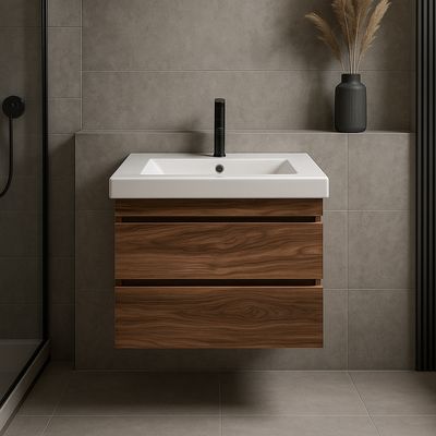 Bathroom Furniture Spazio 70 cm with Two Drawers (without Basin)