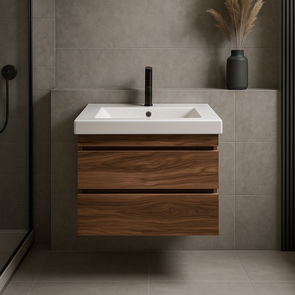 Bathroom Furniture Spazio 70 cm with Two Drawers (without Basin)