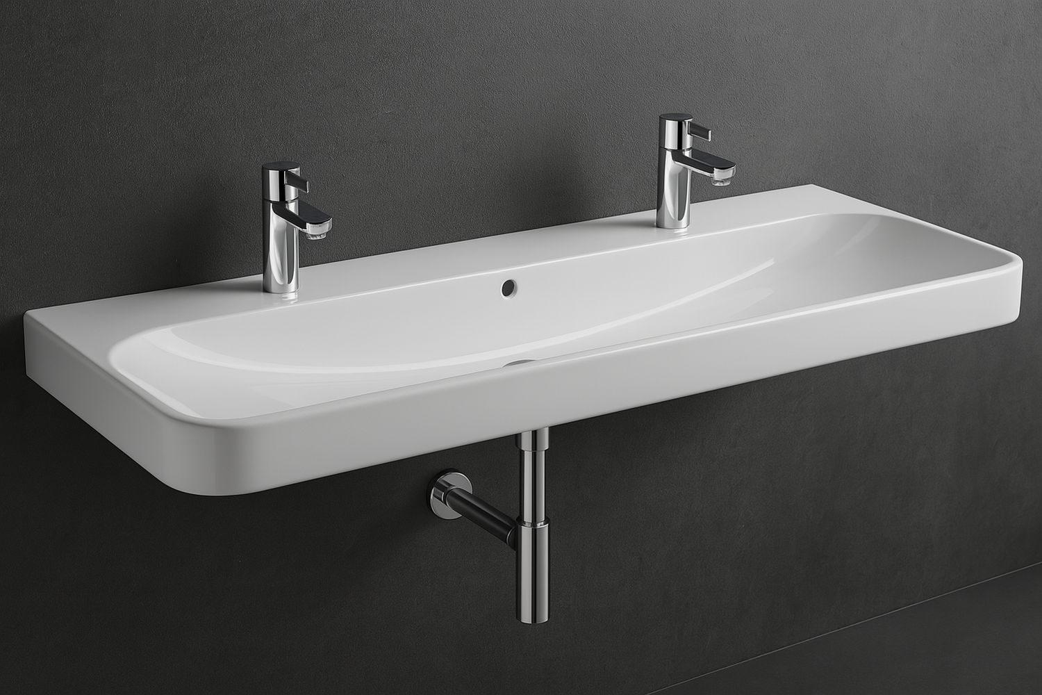 Geberit Smyle Square Washbasin 120 cm