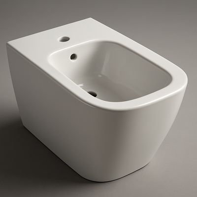 Bidet suspendu Geberit Smyle Square caréné