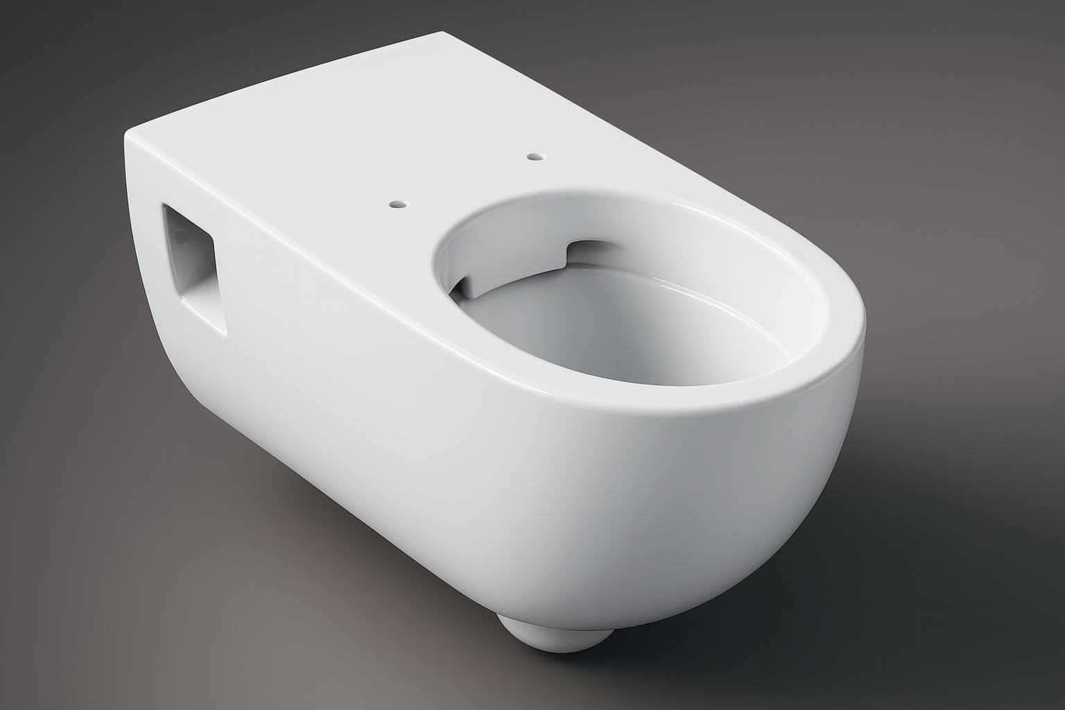 Cuvette suspendue à fond creux Geberit Selnova Comfort, rallongée, semi-carénée, Rimfree