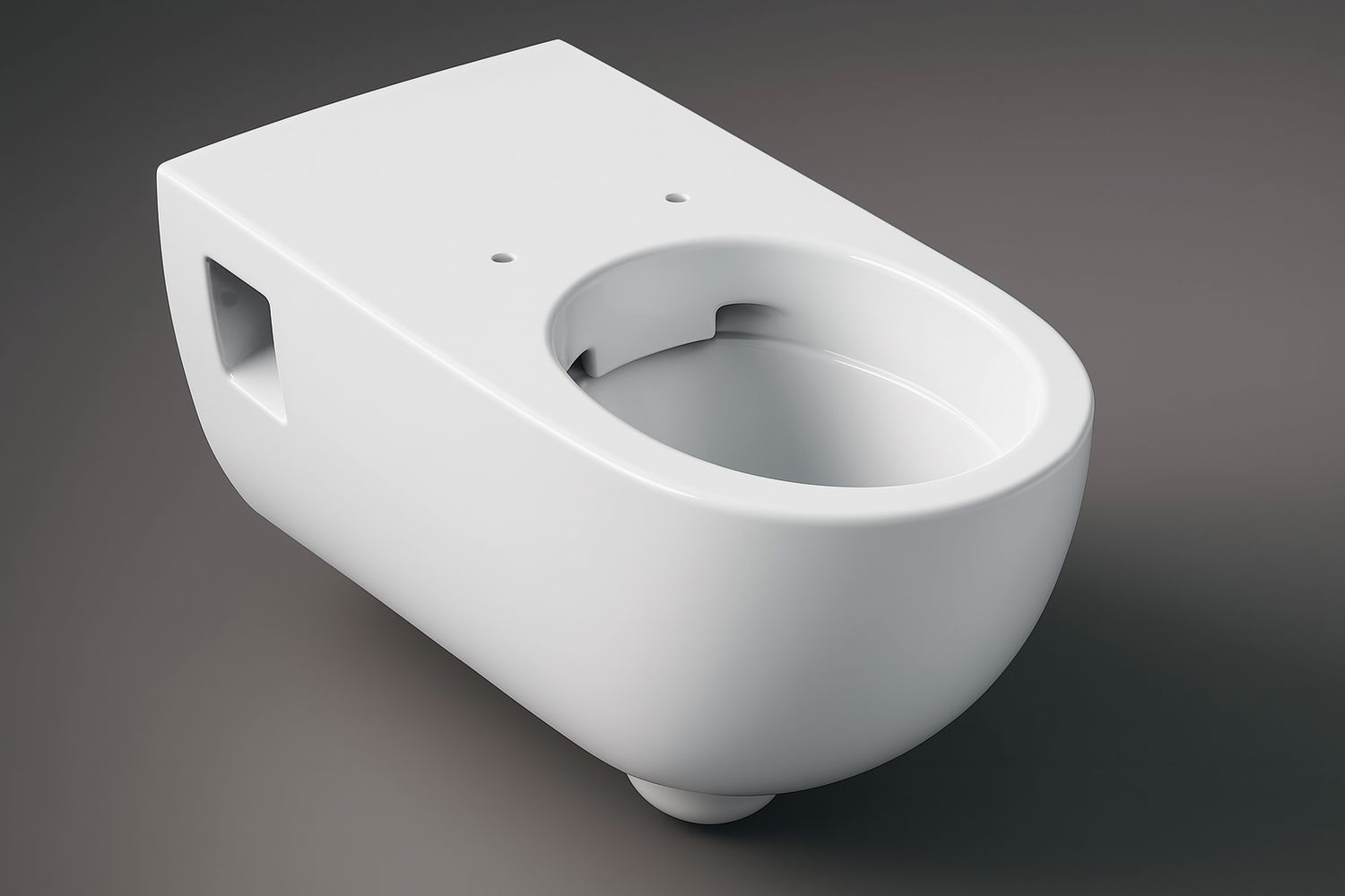 Geberit Selnova Comfort Wall-Hung Toilet Bowl, Extended, Semi-Shrouded, Rimfree