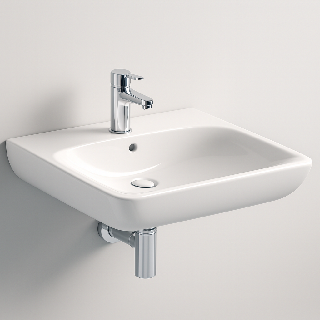 Lavabo Geberit Selnova Comfort 65 cm (adapté PMR) - vue 3