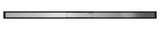 Set de finition Geberit CleanLine20 - Noir / Métal brossé - Longueur 30 - 90 cm