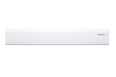 Set de finition Geberit pour évacuation murale blanc alpin, en matière synthétique