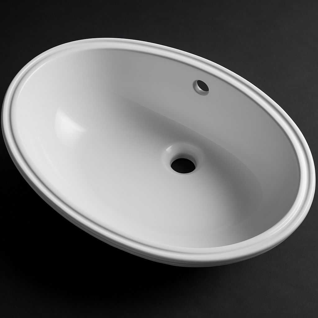 Vasque encastrable Ellipse 53 cm