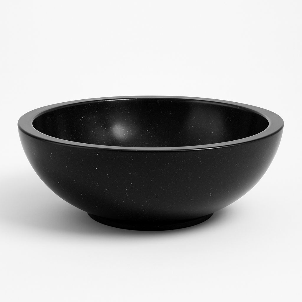 Bol à poser Bolero 44 cm granité noir