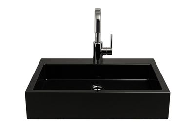 Vasque à poser Sinclair 64 cm en granité noir
