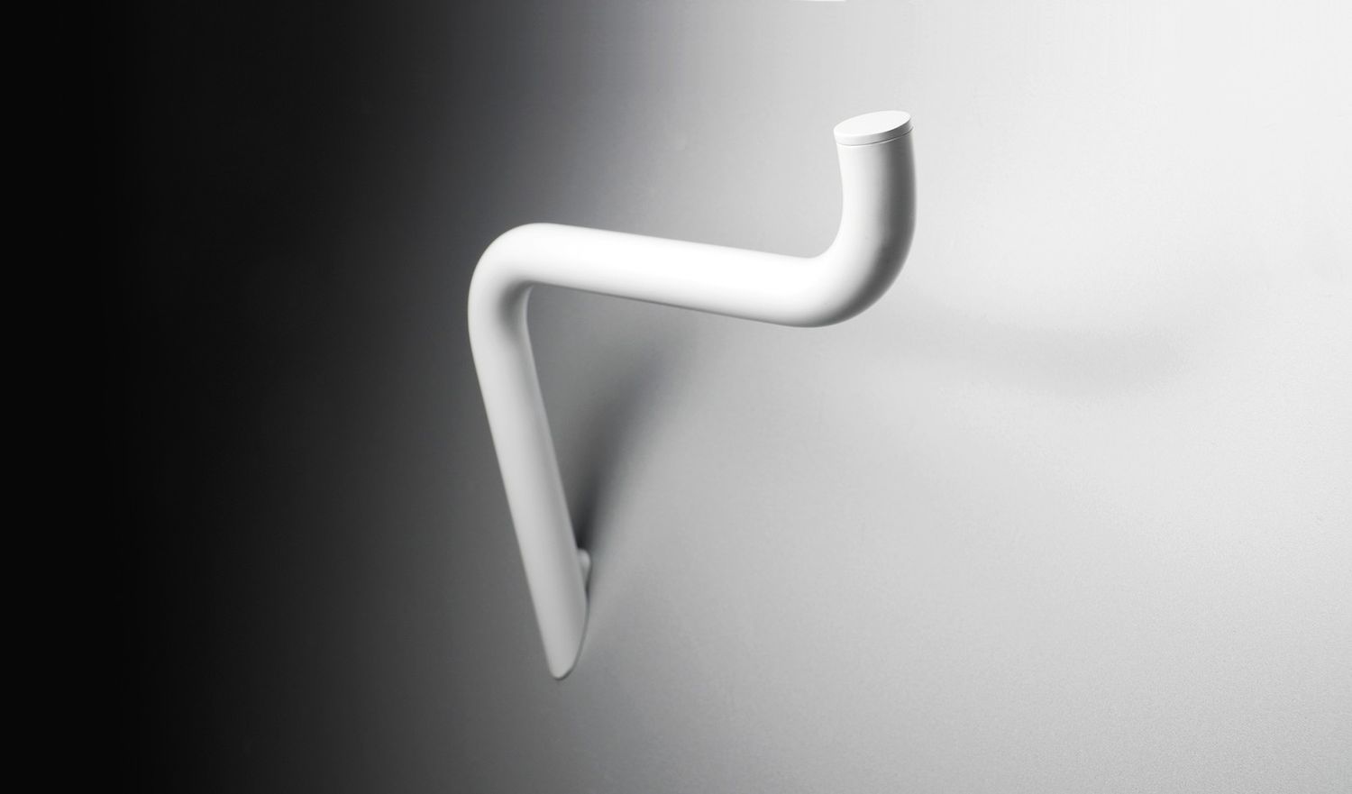 Deante Silia Matte White Toilet Roll Holder