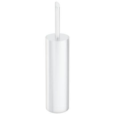 Deante Silia Free-standing Toilet Brush Holder in Matte White