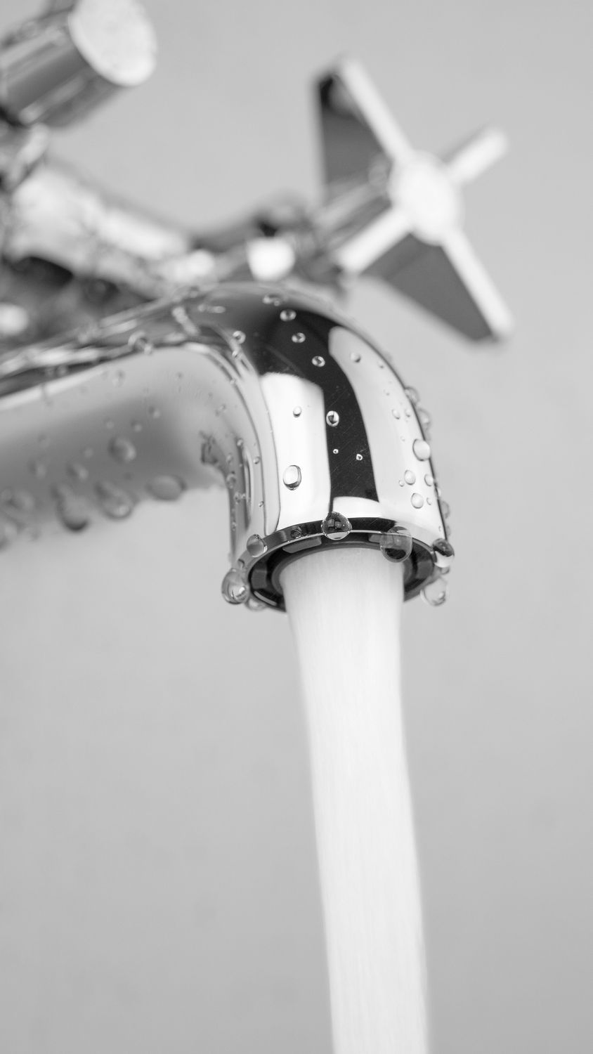 Mélangeur de bain / douche Deante Temisto avec flexible et douchette à main en chromé — vue 3