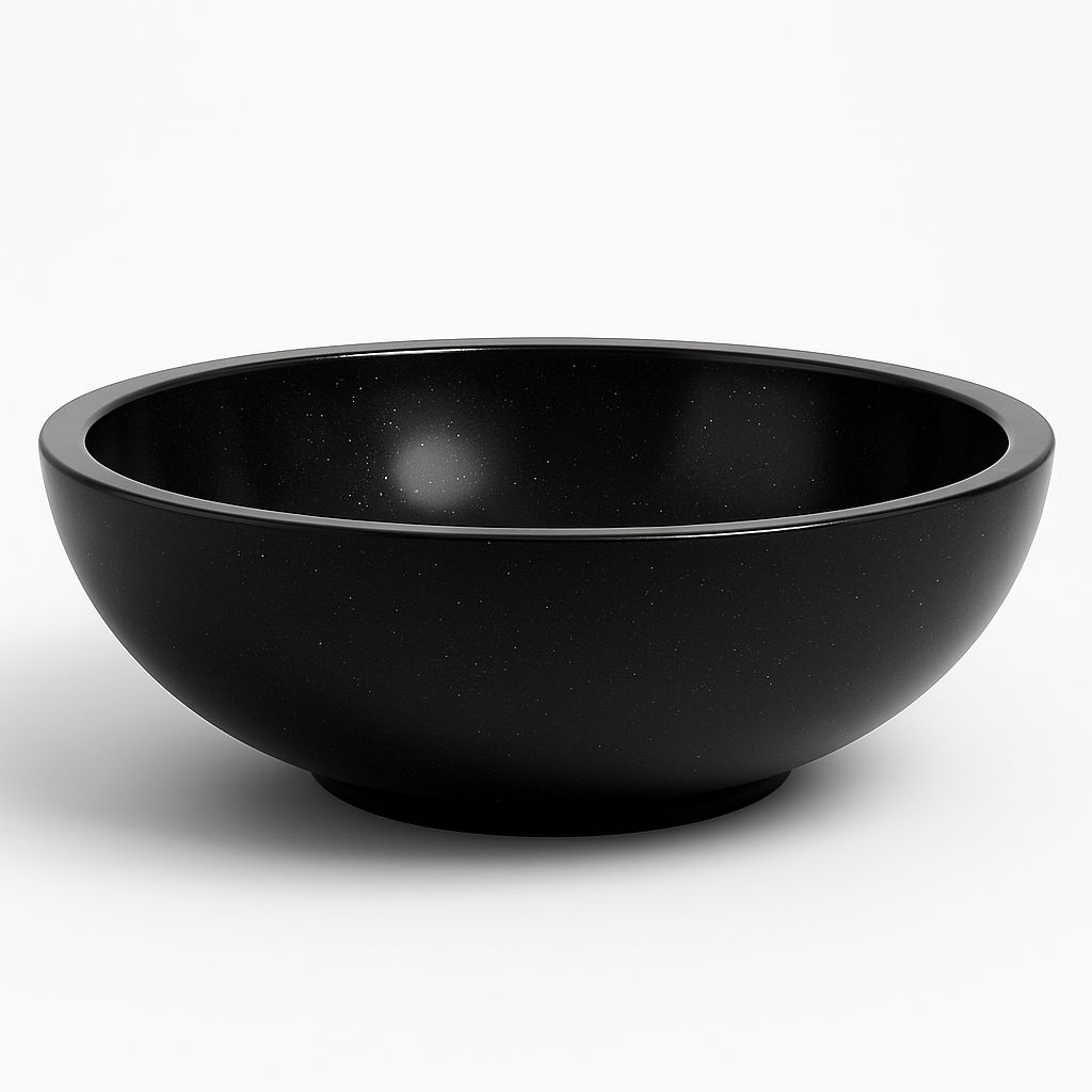 Bol à poser Opera 50 cm granité noir