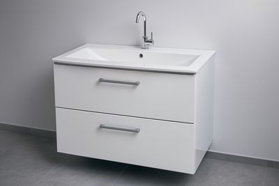 Meuble de salle de bains Lido 92 cm à deux tiroirs (sans vasque)