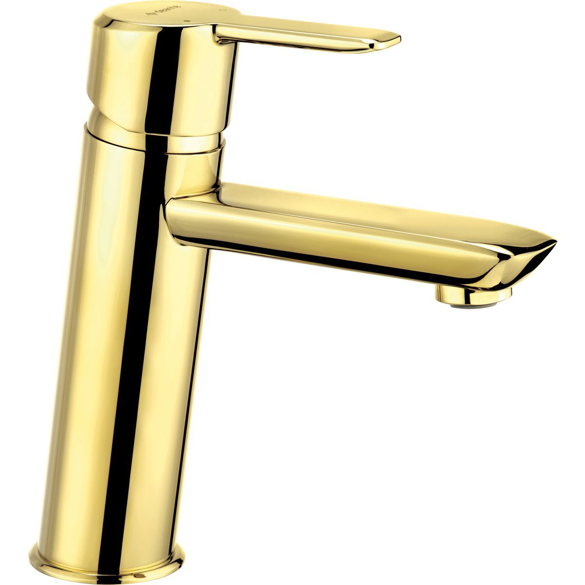 Deante Arnika 100 Polished Gold Basin Mixer