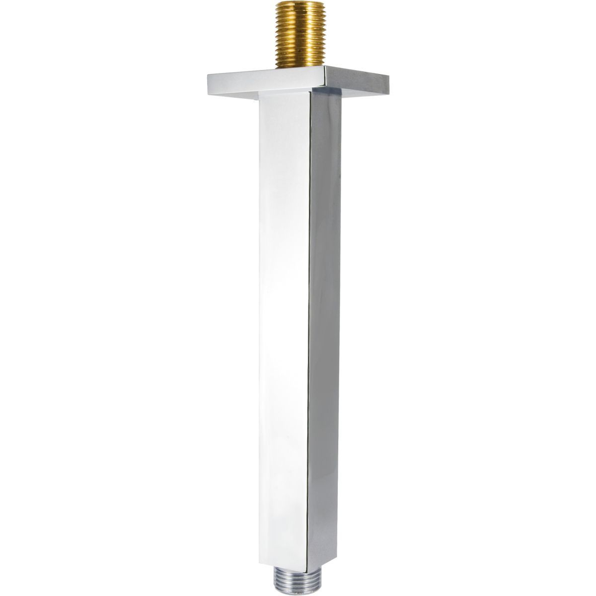 Ceiling Shower Arm Deante Cascada 251 mm with Square Chrome Rose