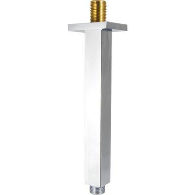 Ceiling Shower Arm Deante Cascada 251 mm with Square Chrome Rose