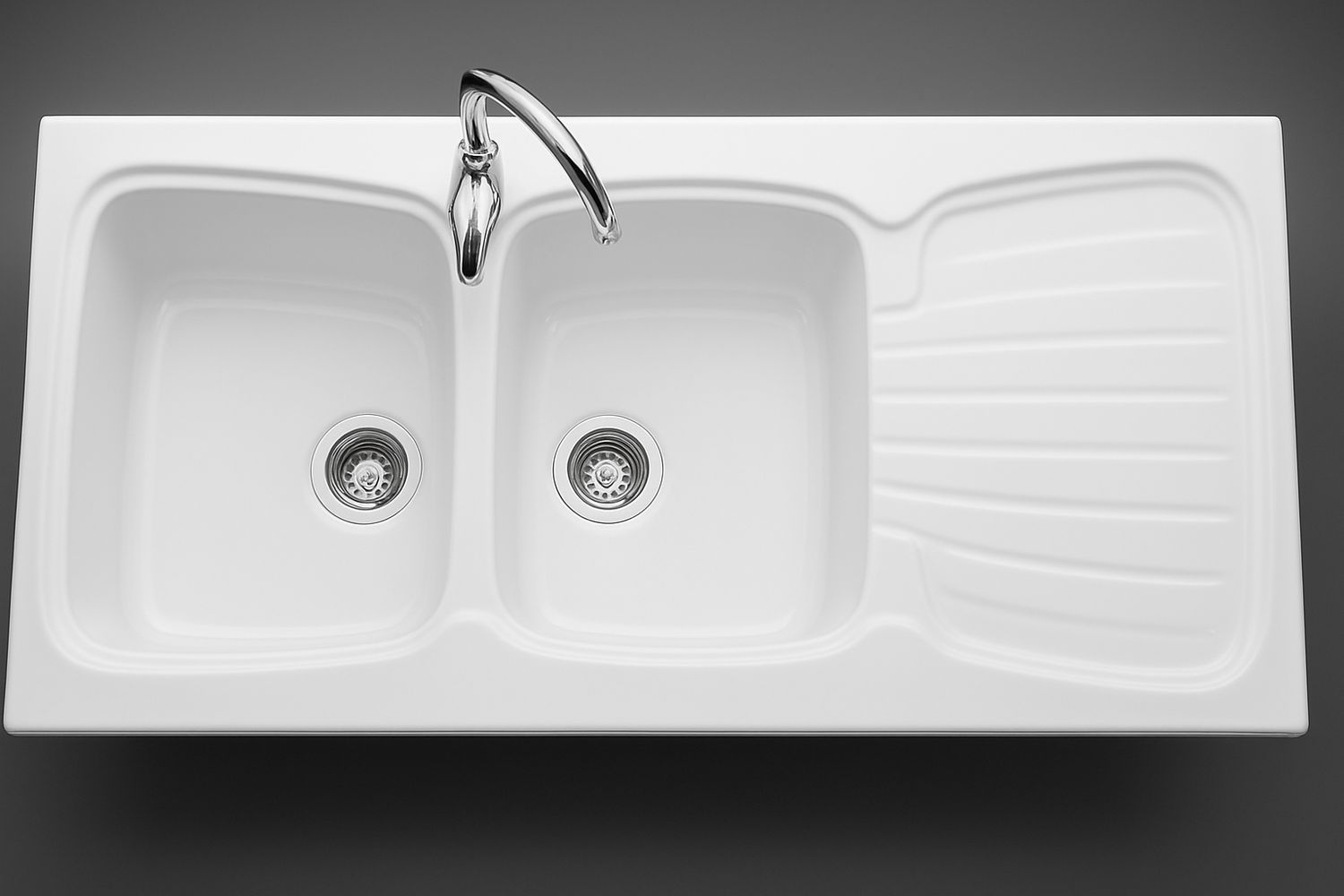 Roxan 120 cm x 60 cm Drop-in Kitchen Sink