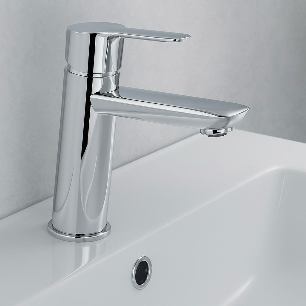 Deante Arnika 100 Chrome Basin Mixer