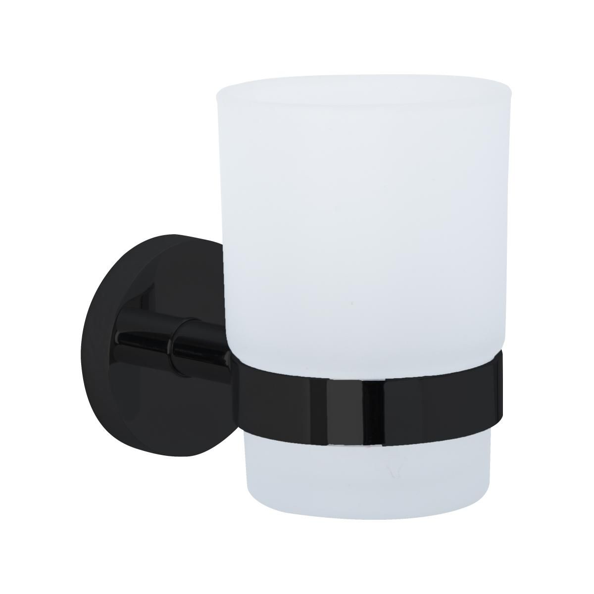 Nofer Niza Matte Black Toothbrush Holder