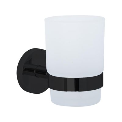 Nofer Niza Matte Black Toothbrush Holder