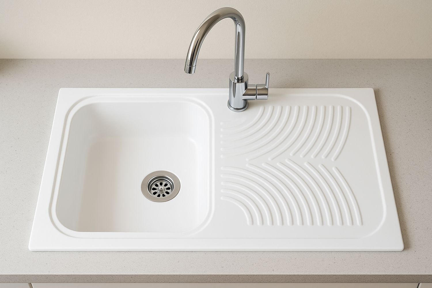 Viva 85 x 50 cm Built-in Kitchen Sink
