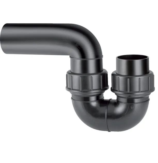 Siphon en tube coudé Geberit PE d=60 mm