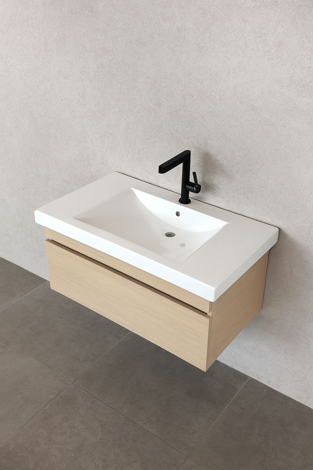 Bathroom Furniture Spazio 90 cm with One Drawer (Without Basin)