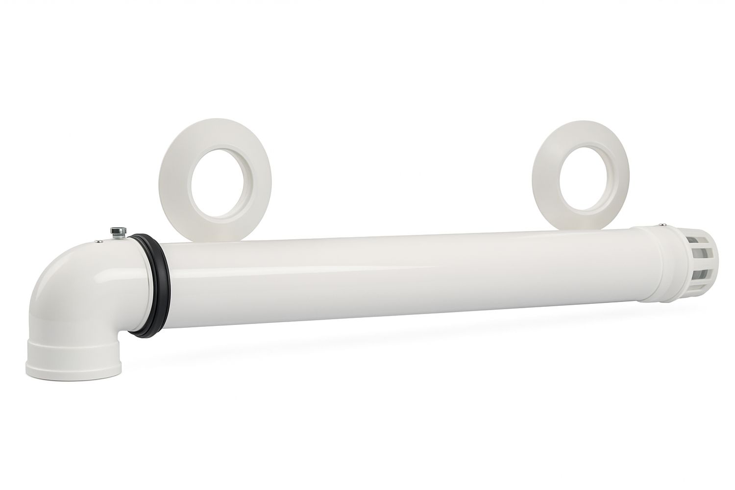 Kit coaxial D100/60 Fondital (Kit ventouses) et de longueur 0.75 m