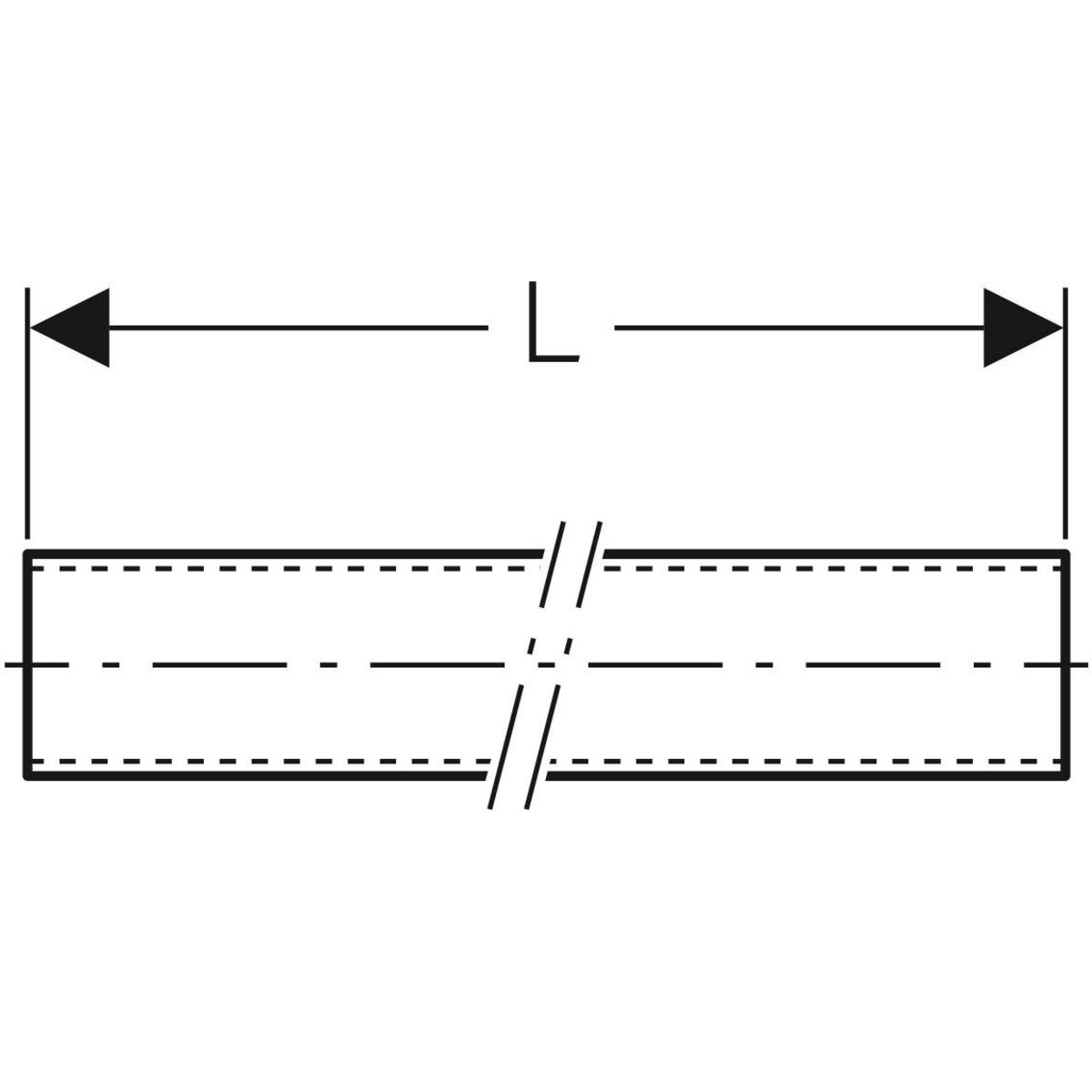 Rail de suspension Geberit Pluvia 30mm x 30mm - vue 4