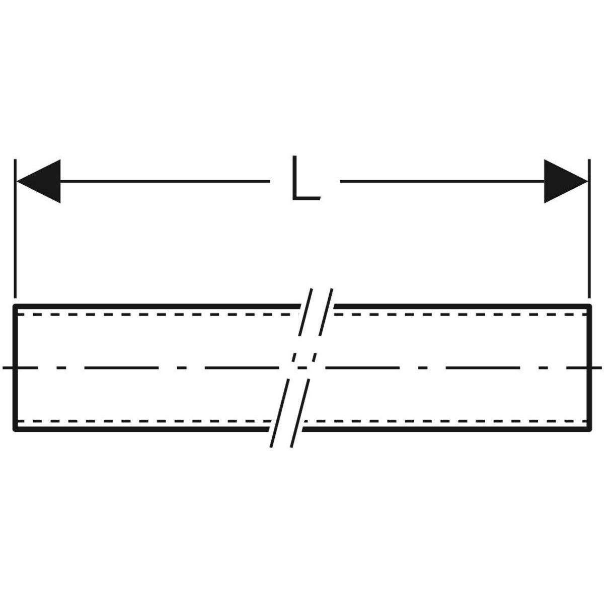 Rail de suspension Geberit Pluvia 30mm x 30mm — vue 4