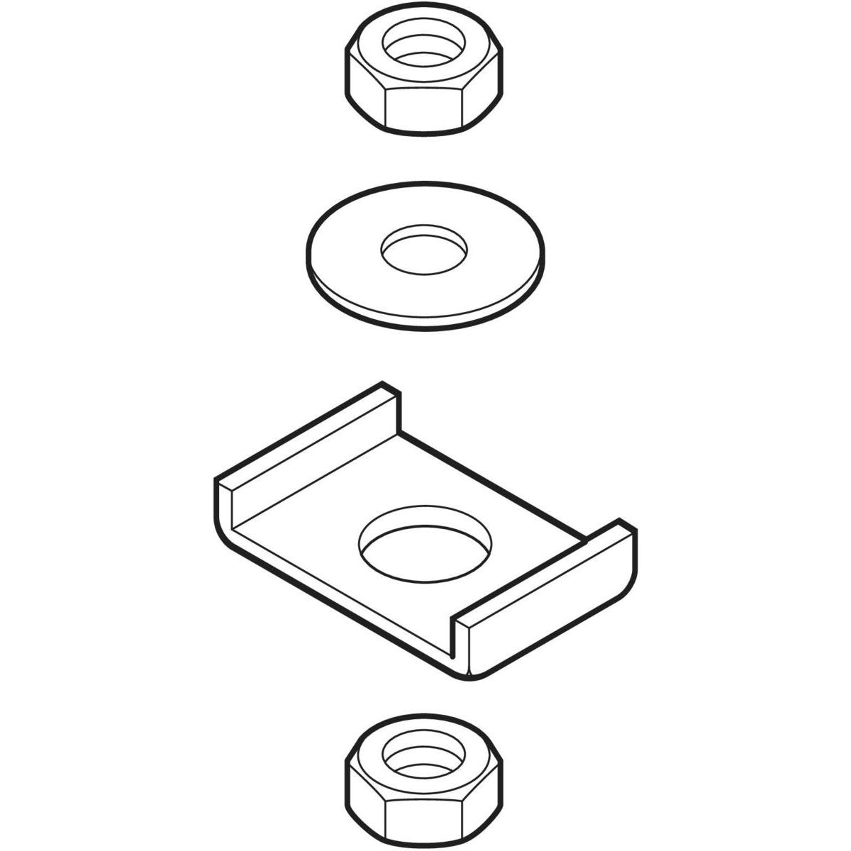 Geberit Pluvia Suspension Element