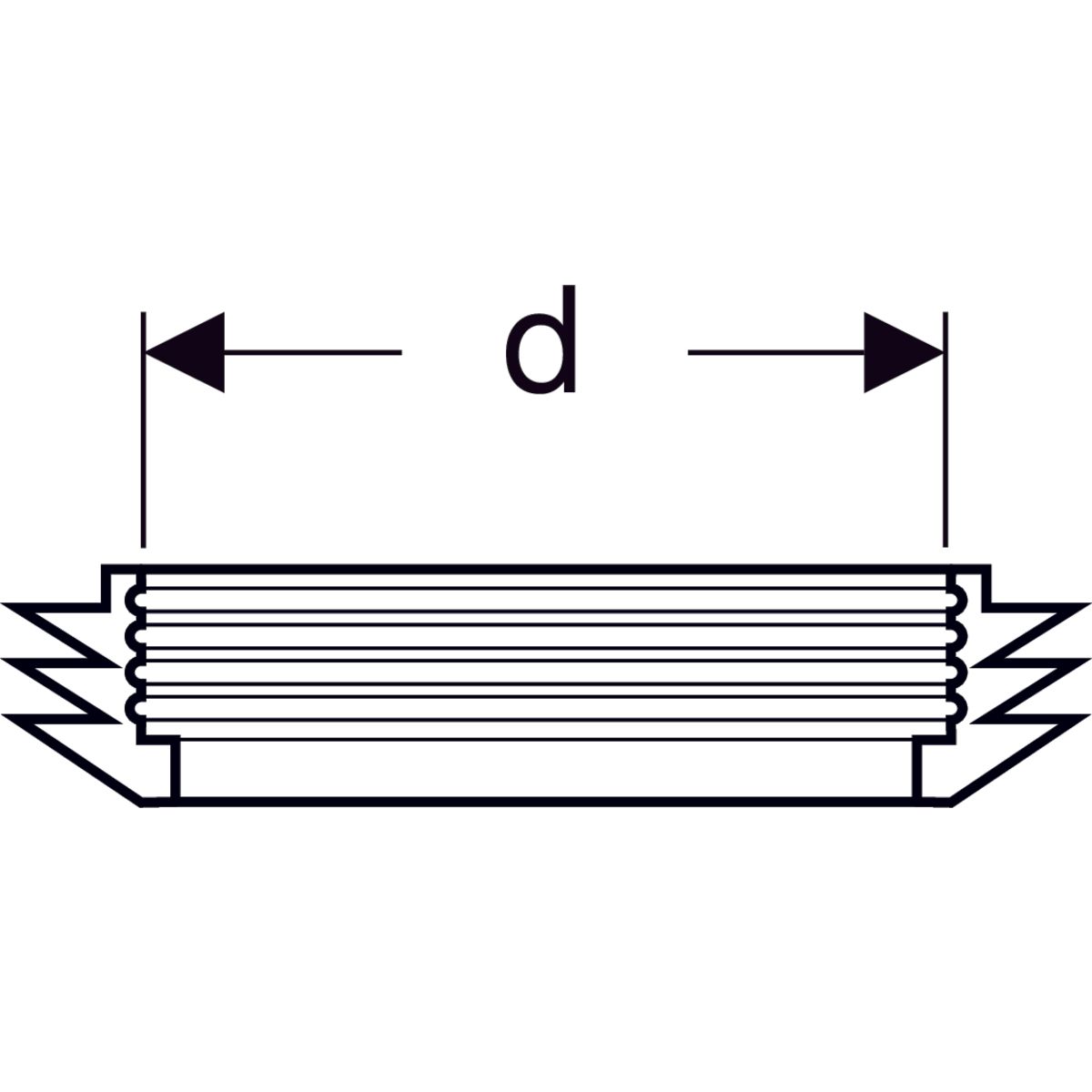 Manchettes Geberit : d=105mm — vue 2