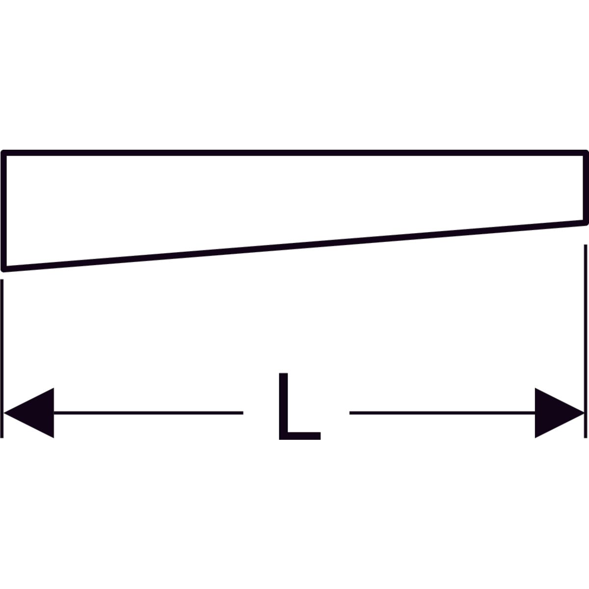 Clavette de fixation Geberit Pluvia — vue 3