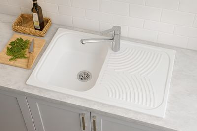 Viva 85 x 50 cm Built-in Kitchen Sink