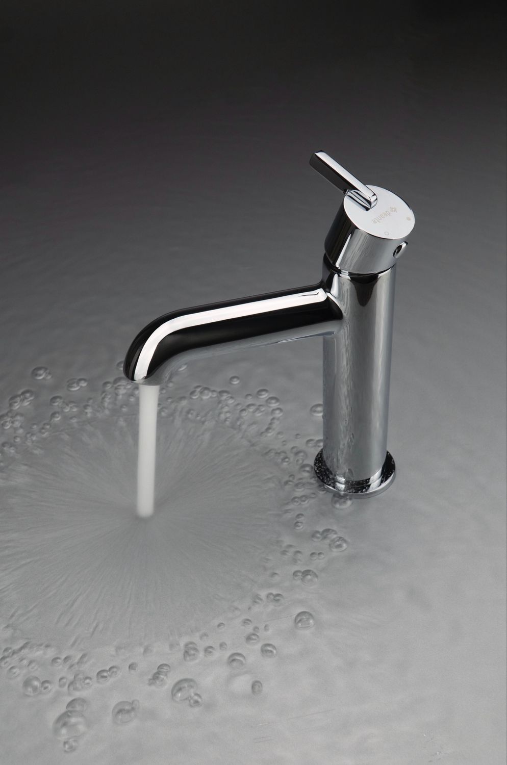Mitigeur de lavabo Deante Silia 110 sans bonde en chromé — vue 4