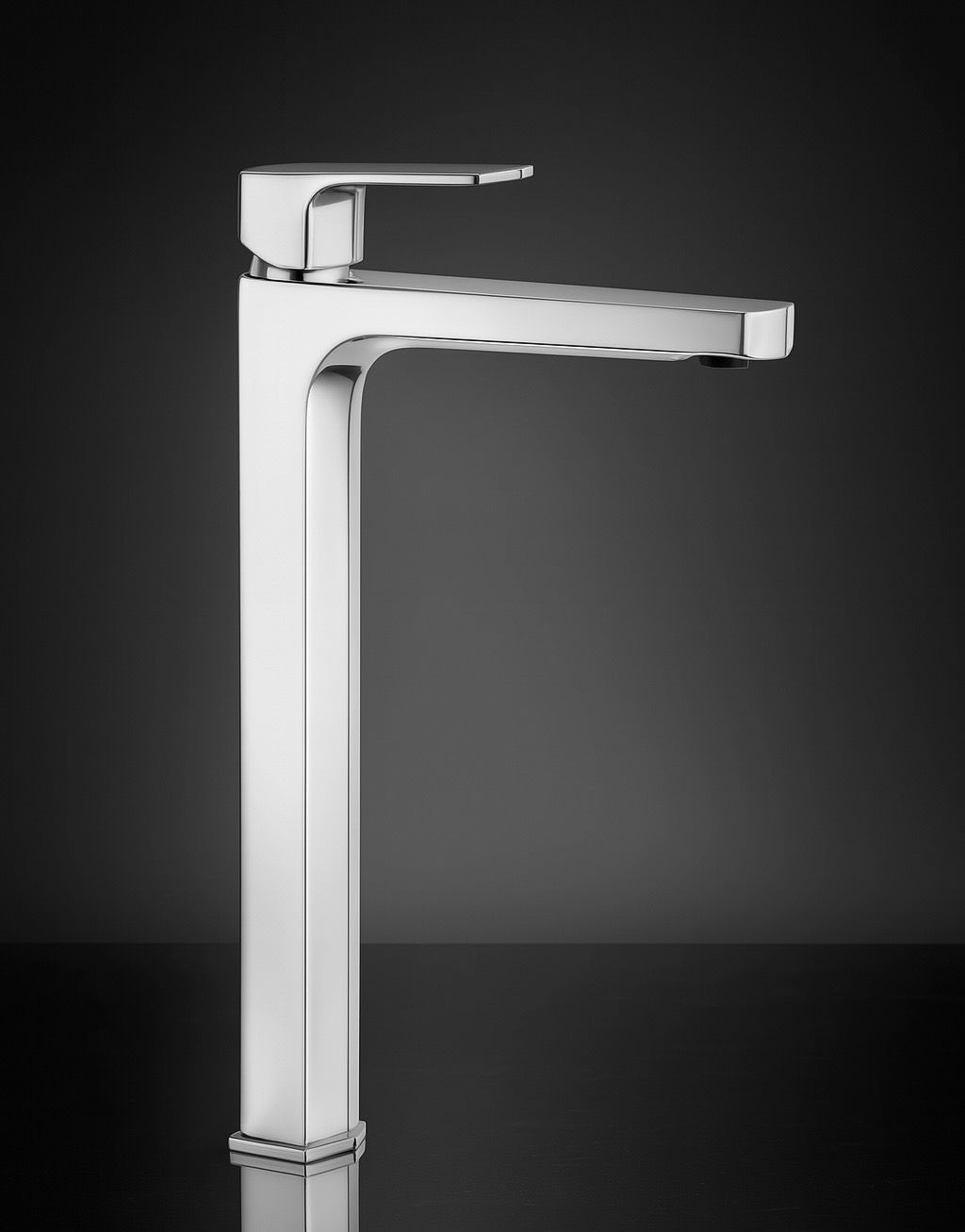 High-Height Basin Mixer Deante Maruna 250 without Waste in Chrome